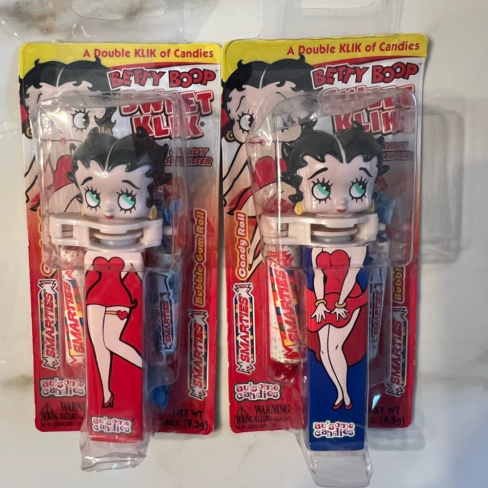Betty Boop Smarties Candy Dispensers